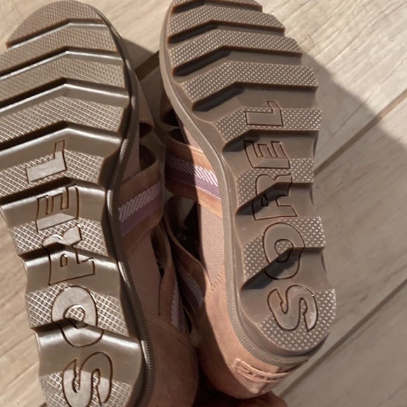 Sorel Joanie 2 Lace Sandals - Ash Brown - Picture 4 of 6